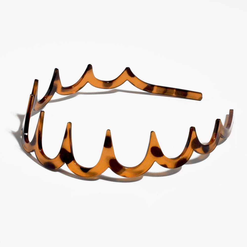 Обруч для волос черный матовый Headband Black Matte Finish - фото 2