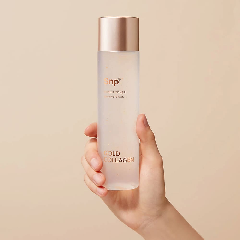 Увлажняющий и питательный тонер для разглаживания кожи лица Gold Collagen Expert Toner, 200 мл - фото 2