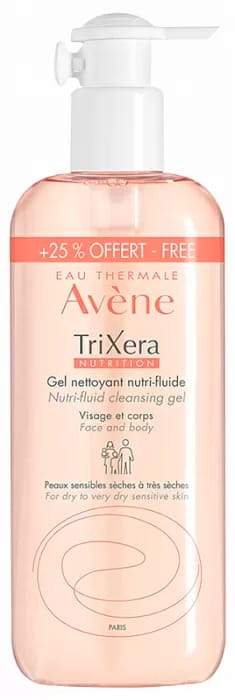 Легкий питательный очищающий гель TriXera Nutrition Cleansing Gel, 500 мл