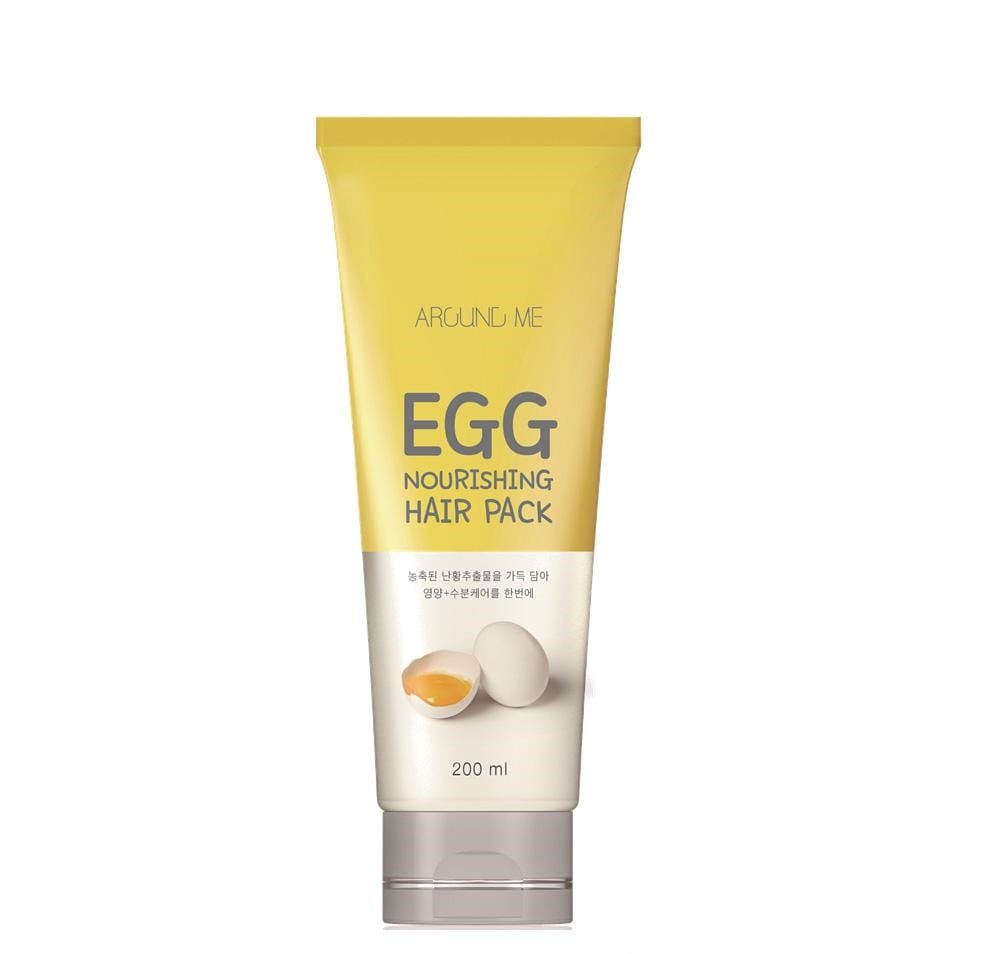 Питательная маска для волос Around Me Egg Nourishing Hair Pack, 200 мл