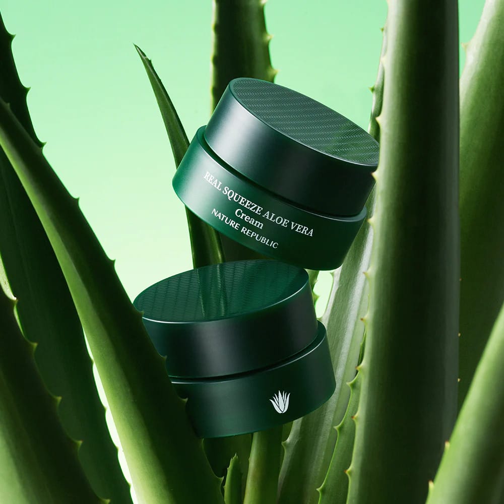 Увлажняющий крем для упругости и гладкости кожи лица Real Squeeze Aloe Vera Cream, 55 мл - фото 6