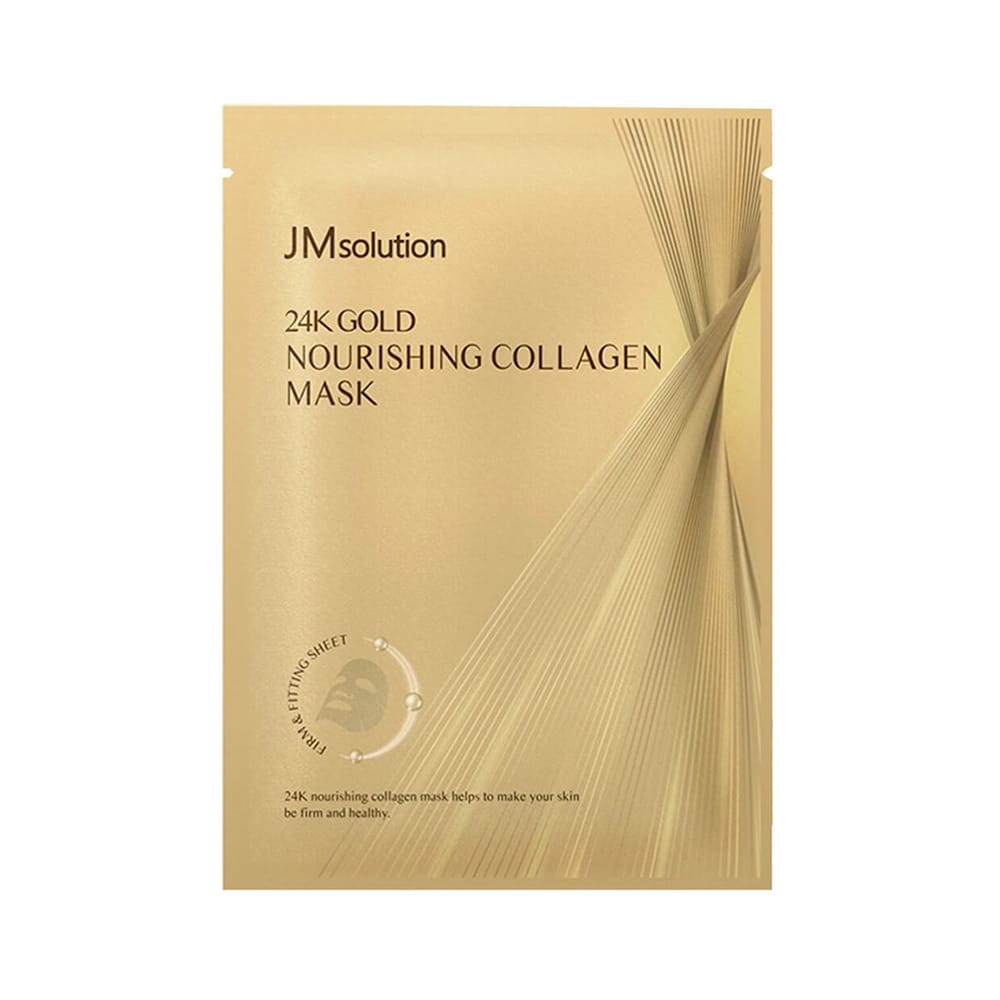 Питательная, укрепляющая тканевая маска для лица 24k Gold Nourishing Collagen Mask