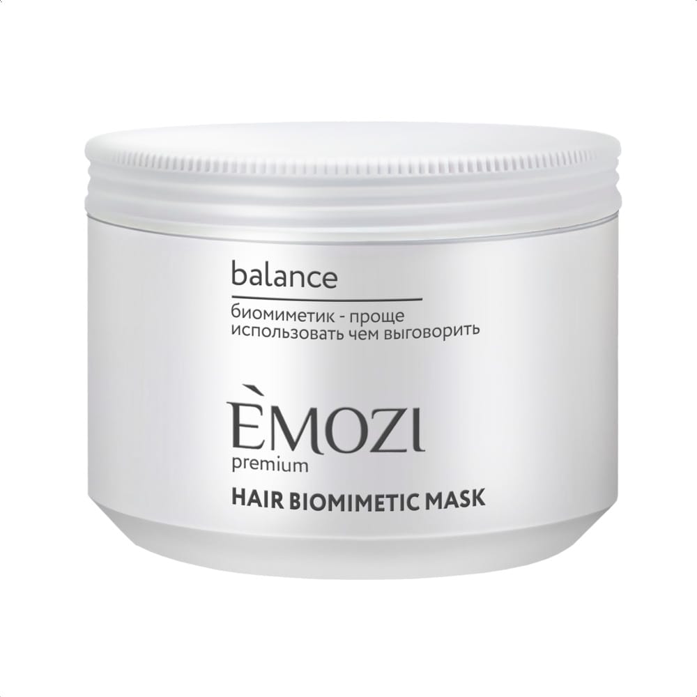 Маска для поврежденных волос Emozi Premium "Balance" Hair Biomimmetic Mask, 300 мл
