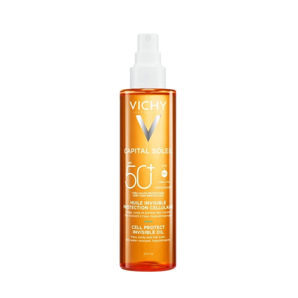 Масло солцезащитное увлажняющее Vichy Capital Soleil SPF 50+, 200 мл