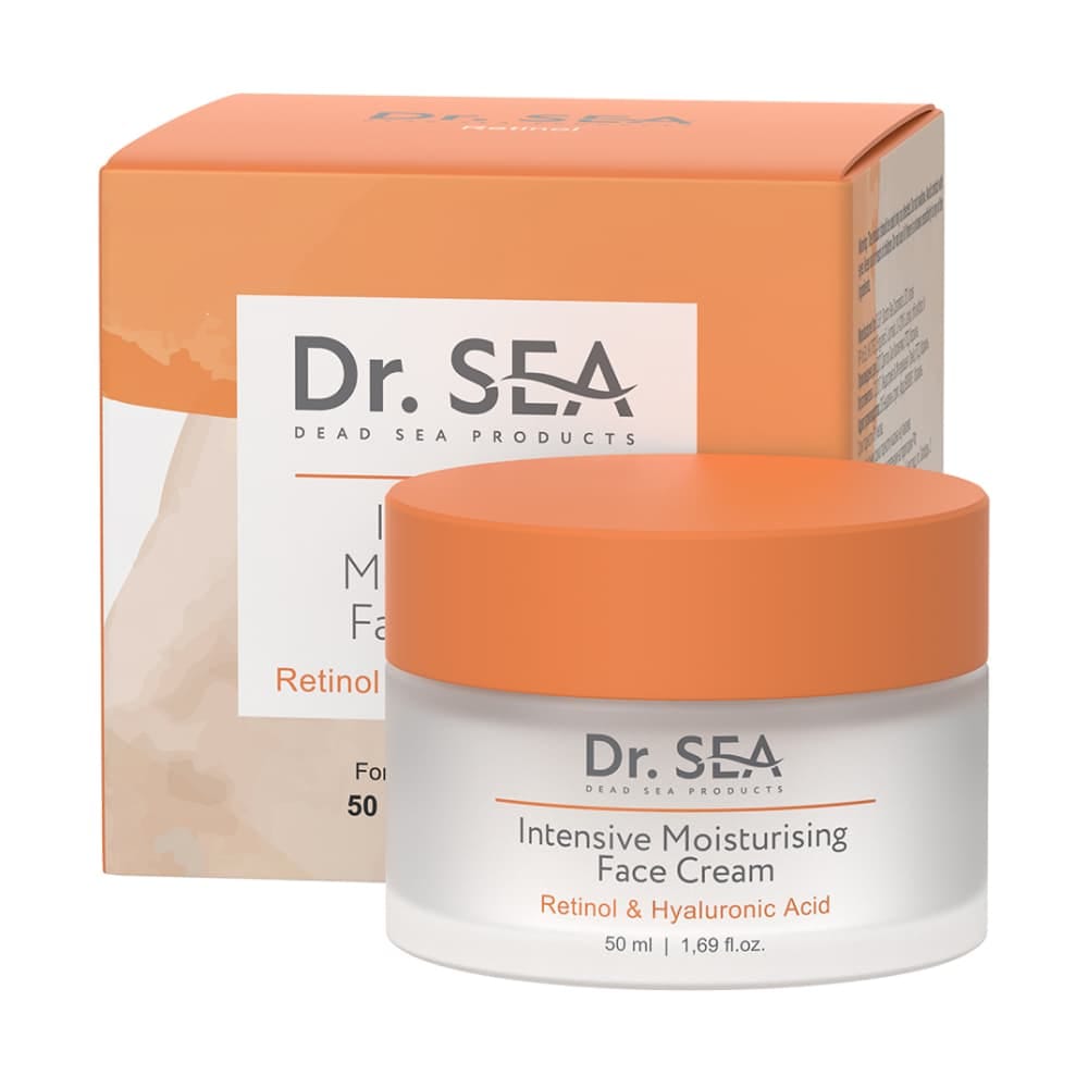 Dr.Sea Интенсивный увлажняющий крем для лица с Ретинолом и гиалуроновой кислотой, 50 мл - фото 3