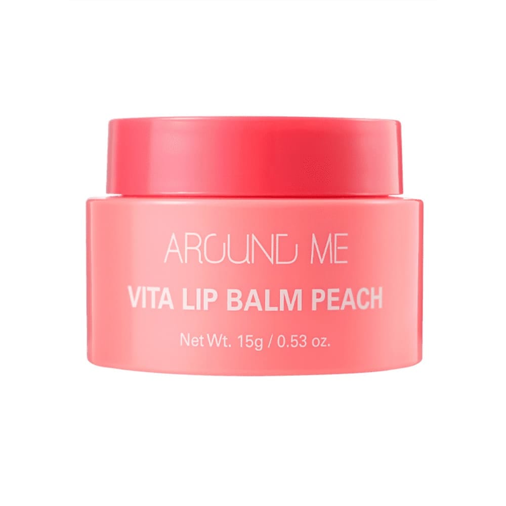 Бальзам для губ с экстрактом персика Around Me Vita Lipbalm Peach, 15 г