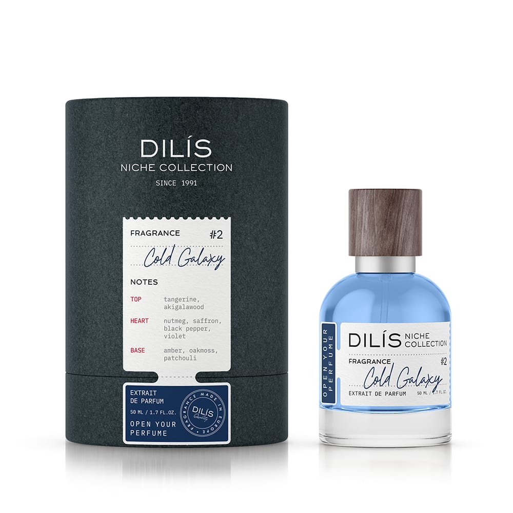 Духи группы «Экстра» для мужчин серии «DILIS Niche Collection» «Cold Galaxy», 50 мл