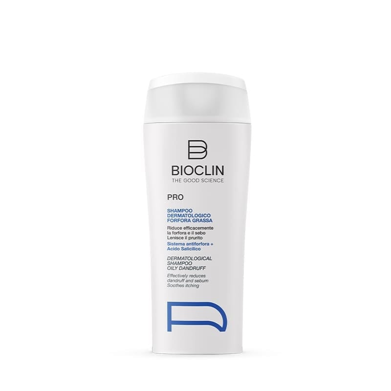 Bioclin Pro Дерматологический шампунь от жирной перхоти, 200 мл