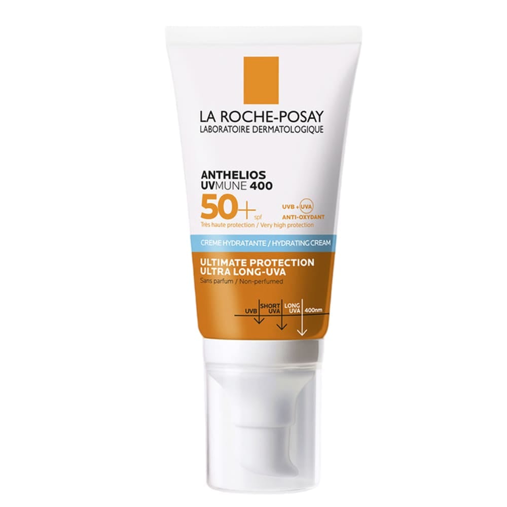 Anthelios Uvmune 400 Солнцезащитный увлажняющий крем для лица SPF 50+ / PPD 30, 50мл