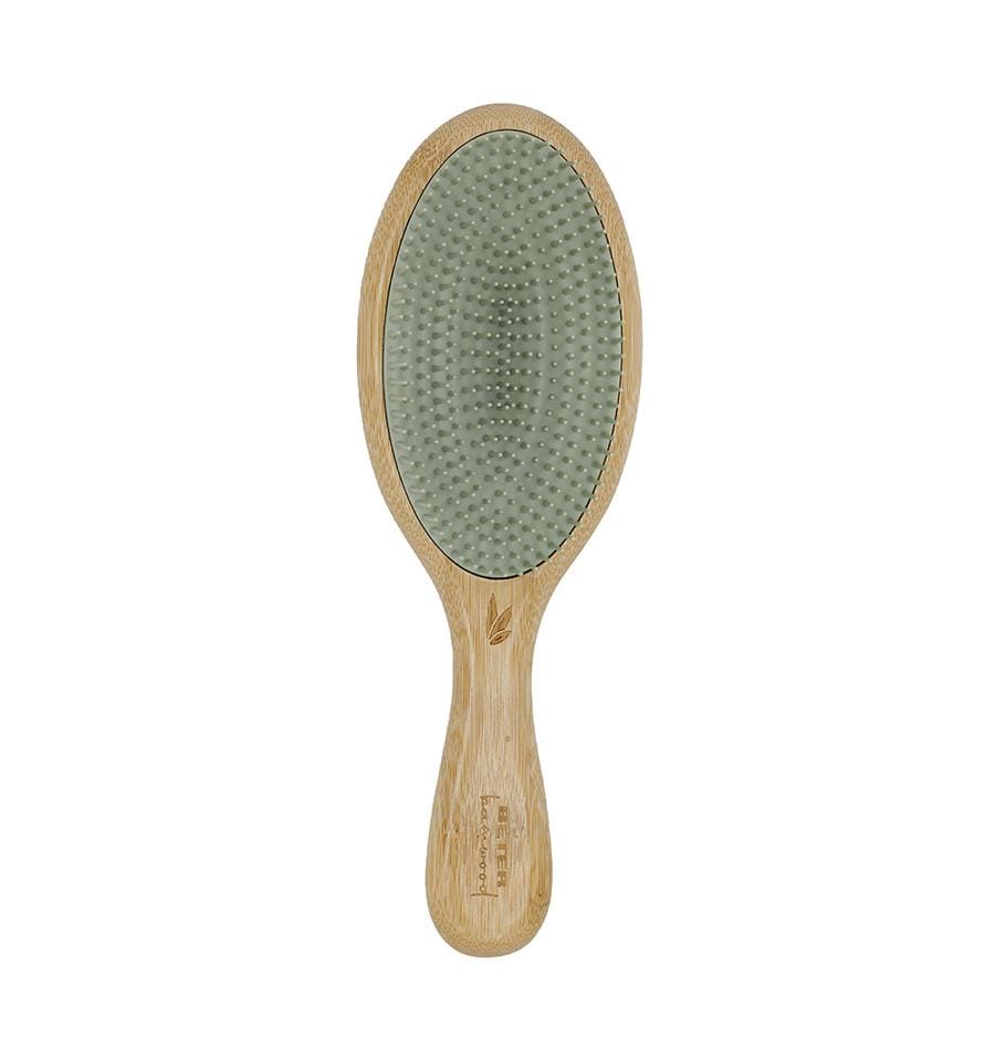 Расческа для волос массажная Bamboo Detangling Brush - фото 2