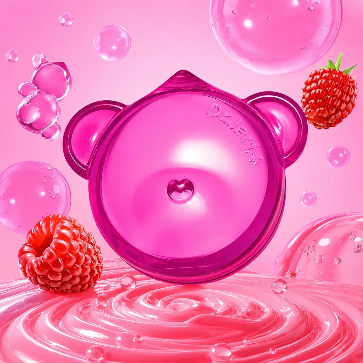 Увлажняющий бальзам-маска для губ Vital Hydra Solution Hydrating Lip Mask - Bubble Gum, 17 гр - фото 5