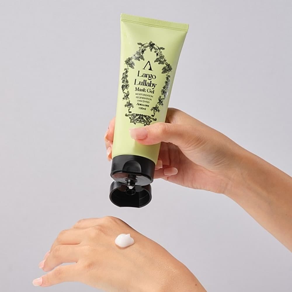 Ночная гель маска Adelline Largo Lullaby Mask Gel, 100 мл - фото 4