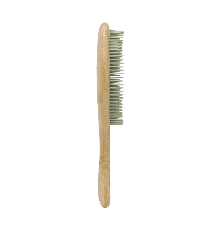 Расческа для волос массажная Bamboo Detangling Brush - фото 3