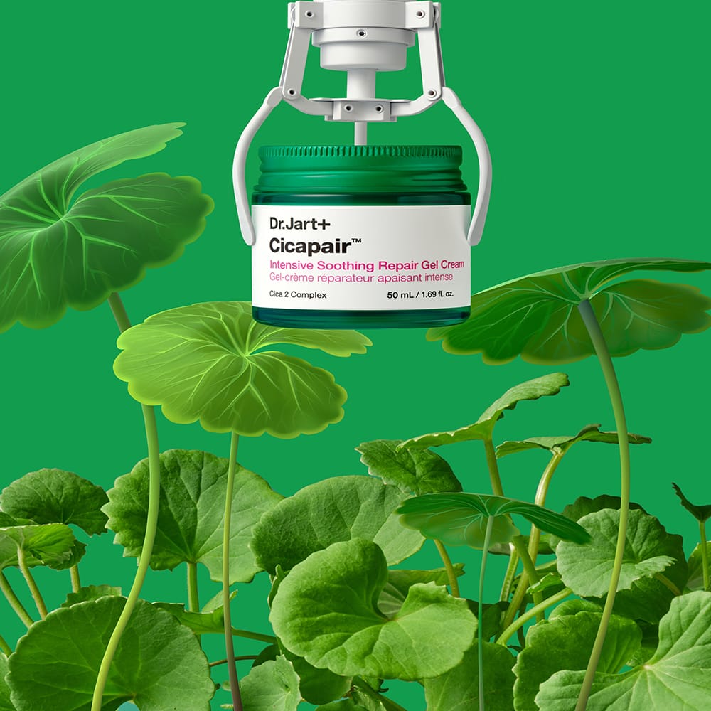 Интенсивный успокаивающий восстанавливающий крем-гель Dr.Jart+ Cicapair Intensive Soothing Repair Gel Cream 50 мл - фото 3