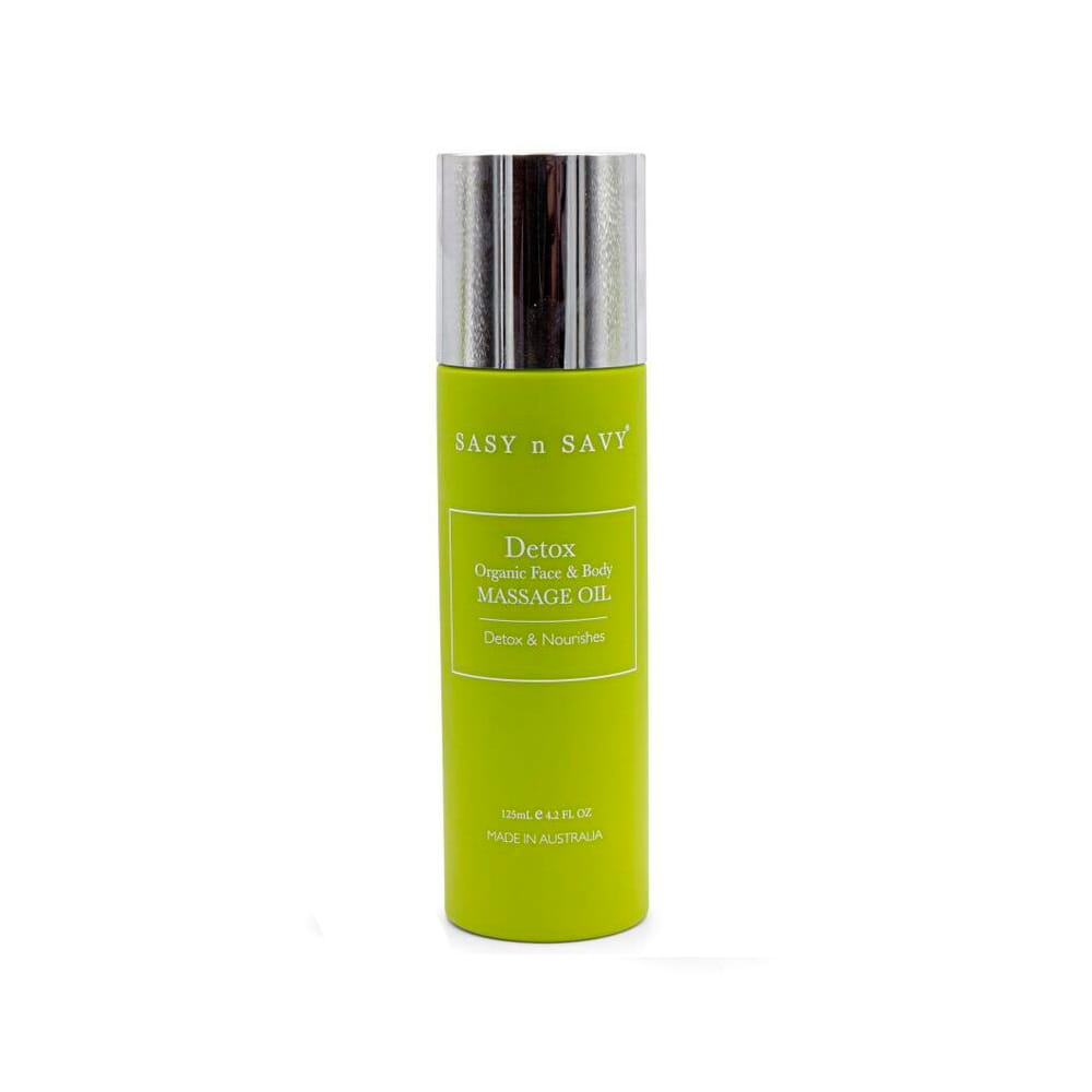 Массажное детокс-масло для лица и тела Detox Massage Oil, 125 мл