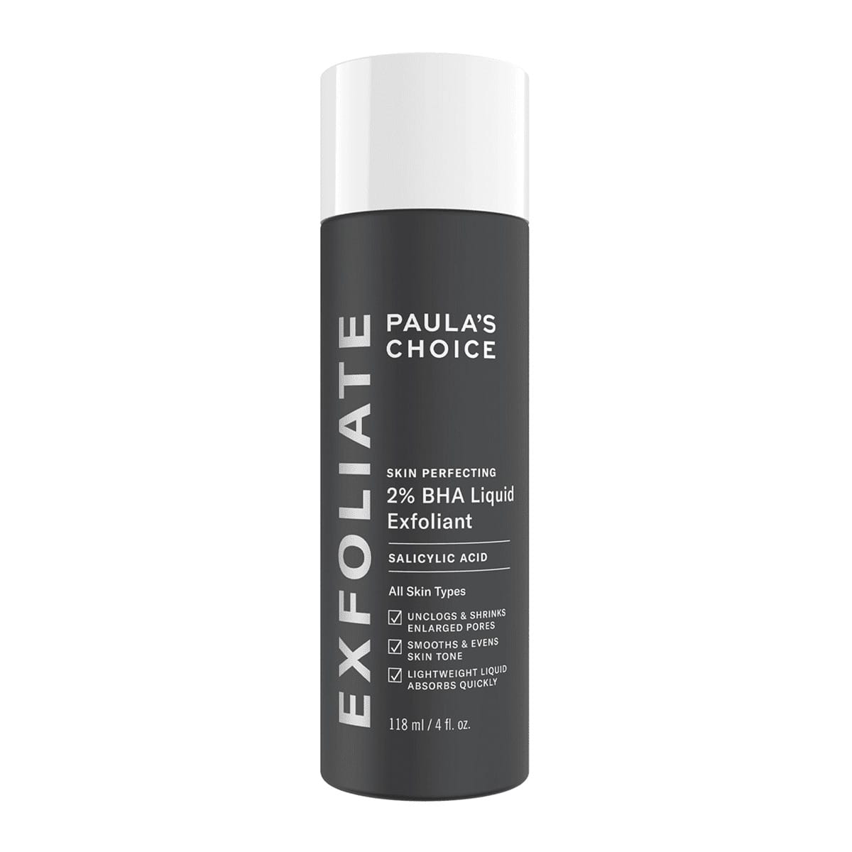 Paula's Choice Skin perfecting 2% BHA Liquid/Тоник с 2% ВНА для всех типов кожи, 118 мл.
