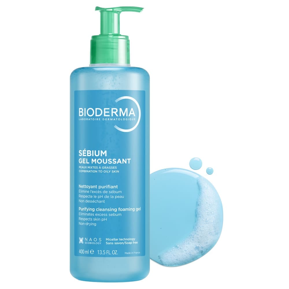 Sebium Gel Moussant Гель для лица очищающий Sebium, 400 мл с помпой - фото 2