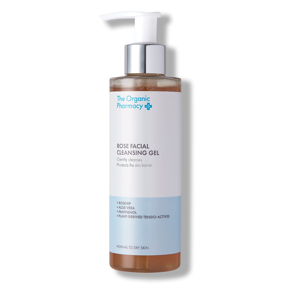 Очищающий, защищающий кожный барьер гель для умывания Rose Facial Cleansing Gel, 100 мл