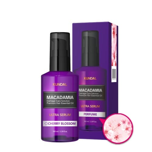 Сыворотка для волос KUNDAL MACADAMIA ULTRA HAIR SERUM CHERRY BLOSSOM, 100 мл