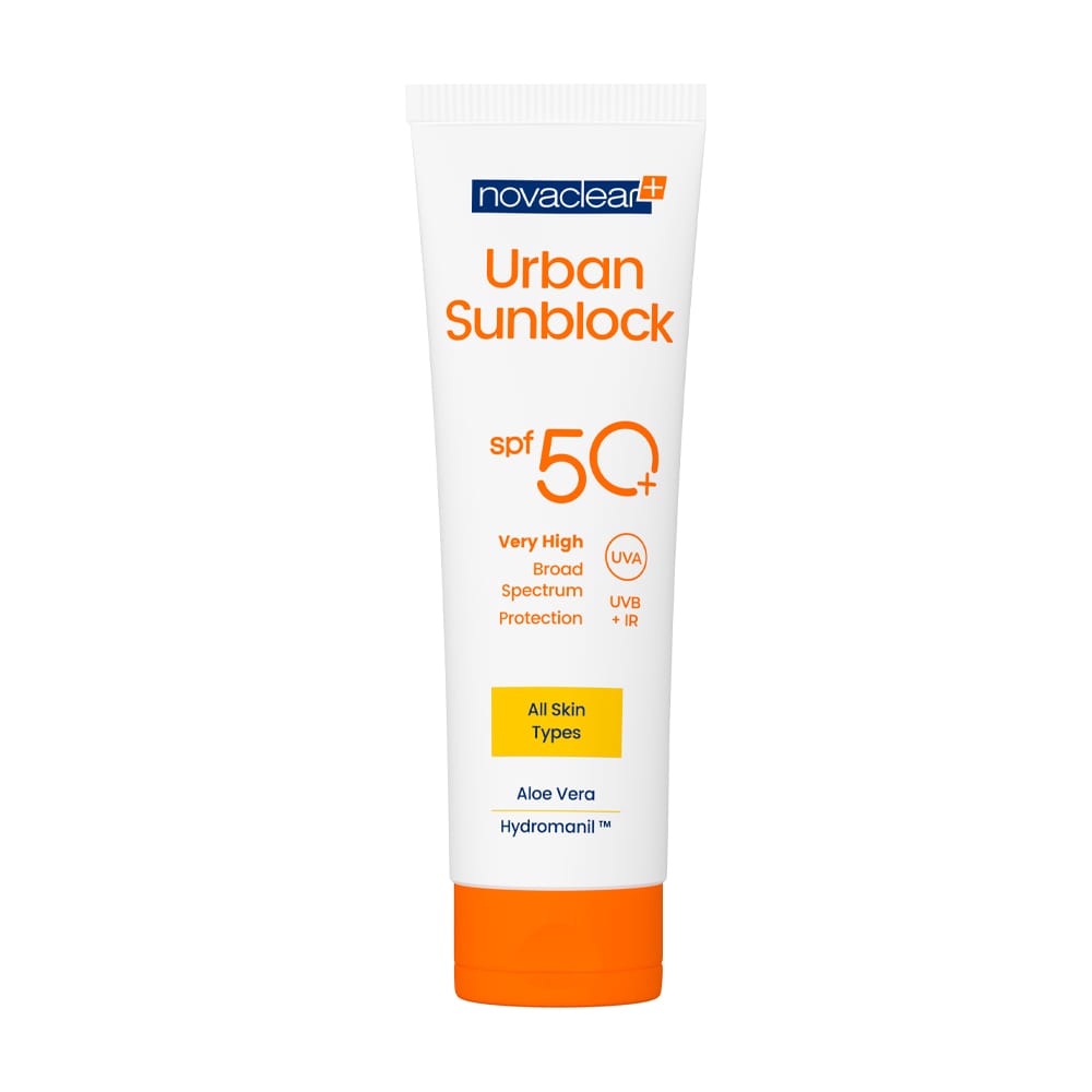 NOVACLEAR Urban Sunblock Крем защитный для всех типов кожи SPF50+, 125 мл