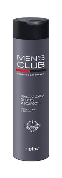 Гель для душа Энергия и бодрость Mens Club, 300 мл