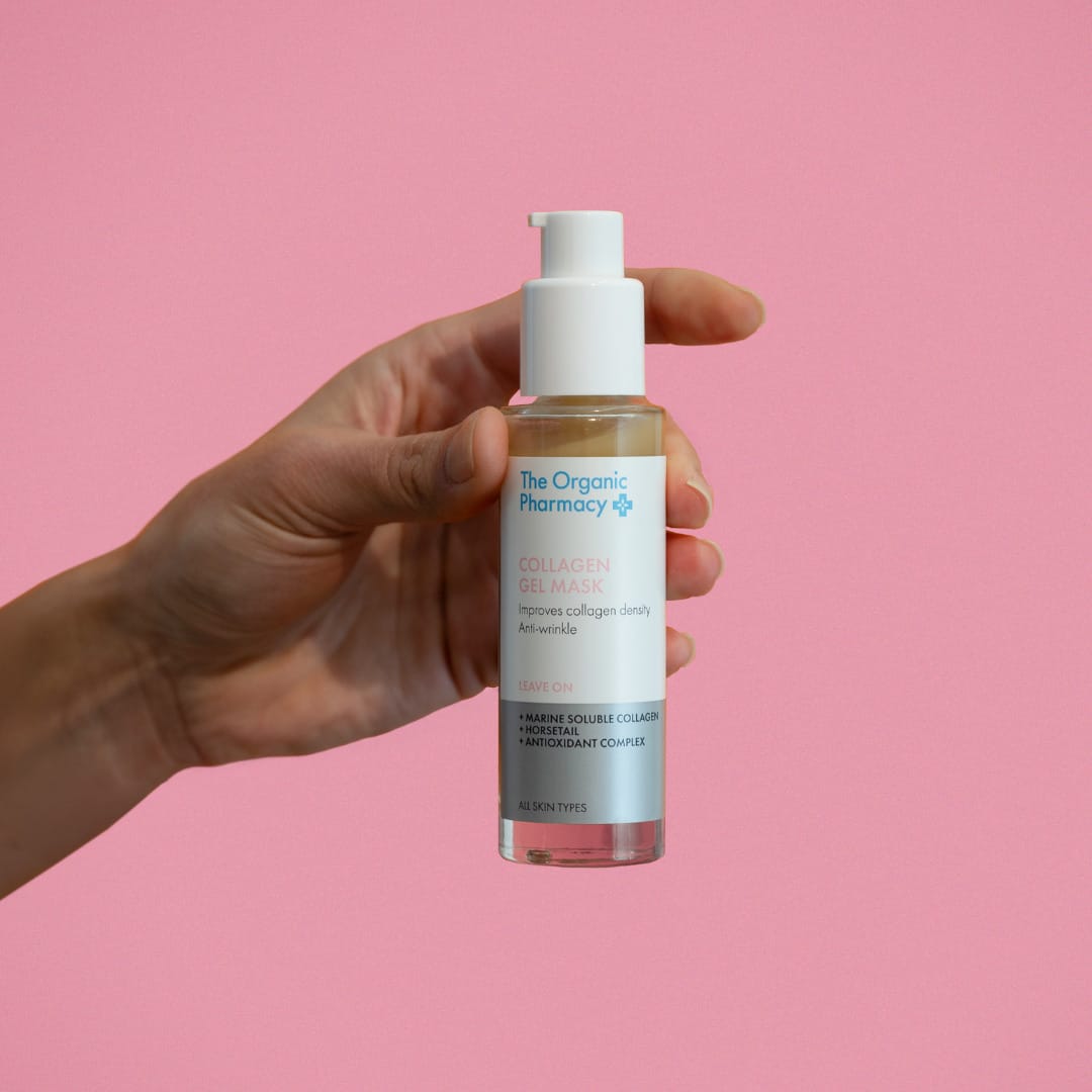 Укрепляющая несмываемая гель-маска для лица против морщин Collagen Gel Mask, 50 мл - фото 4