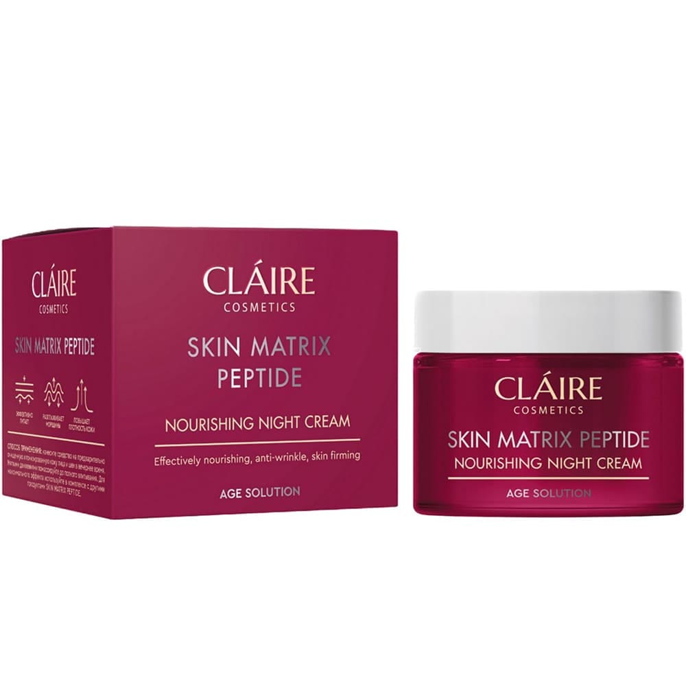 Skin Matrix Peptide Питательный ночной крем для лица, 50 мл