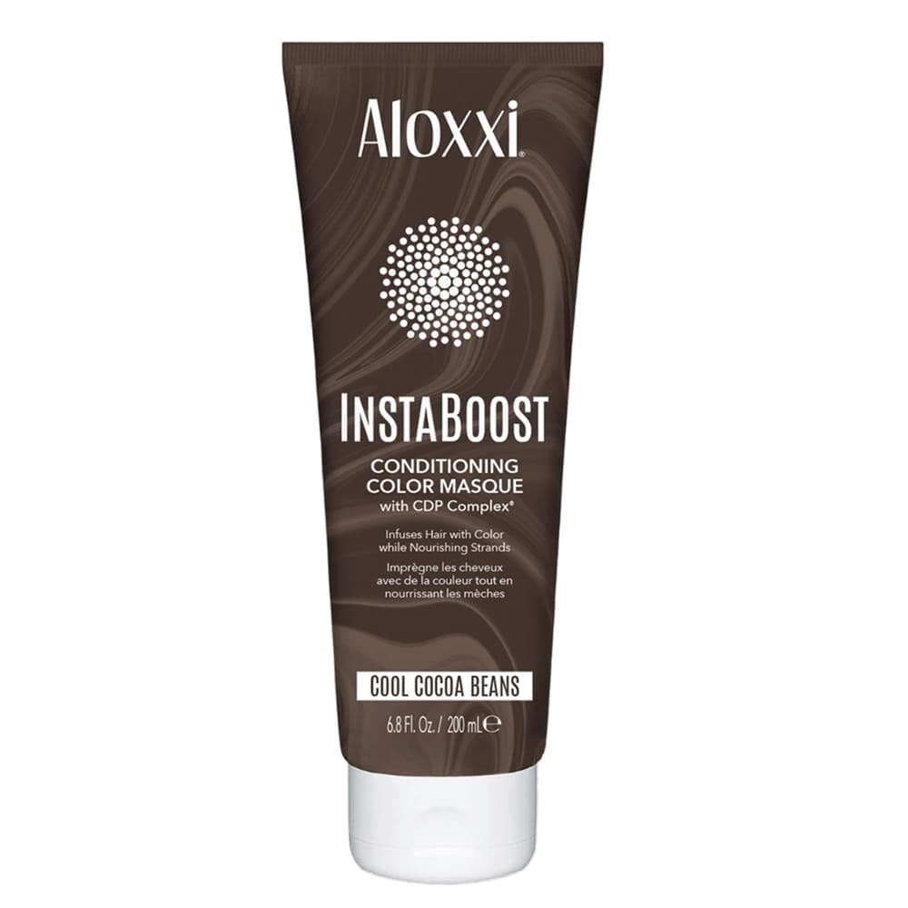 Тонирующая маска для волос Aloxxi InstaBoost Colour Masque Cool Cocoa Beans (Какао), 200 мл.