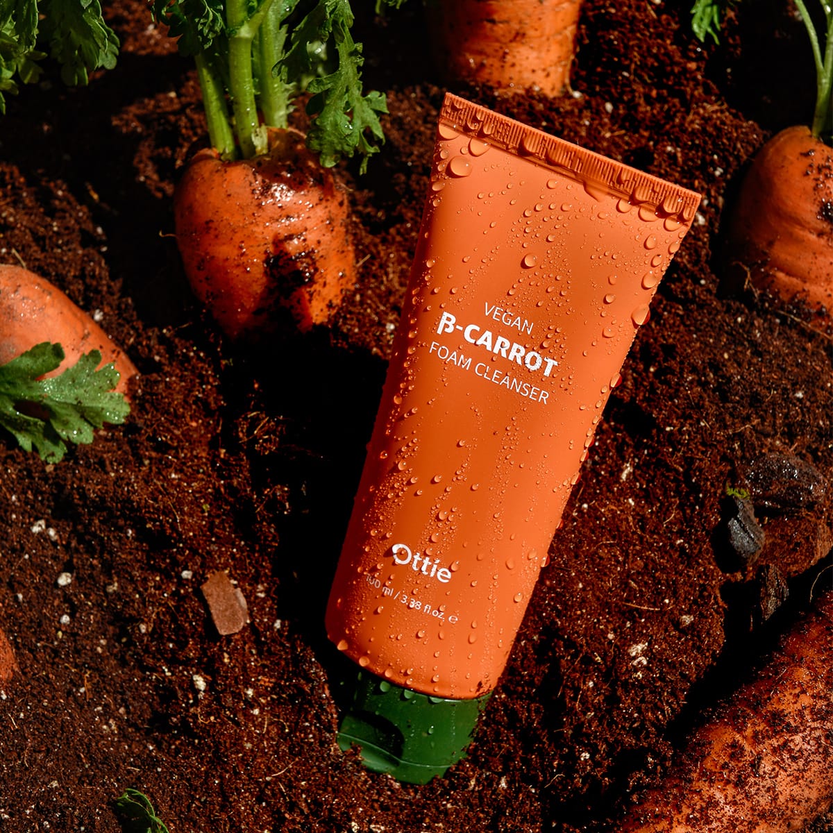 Пенка для умывания с соком моркови Vegan Beta-Carrot Foam Cleanser, 100 мл - фото 3