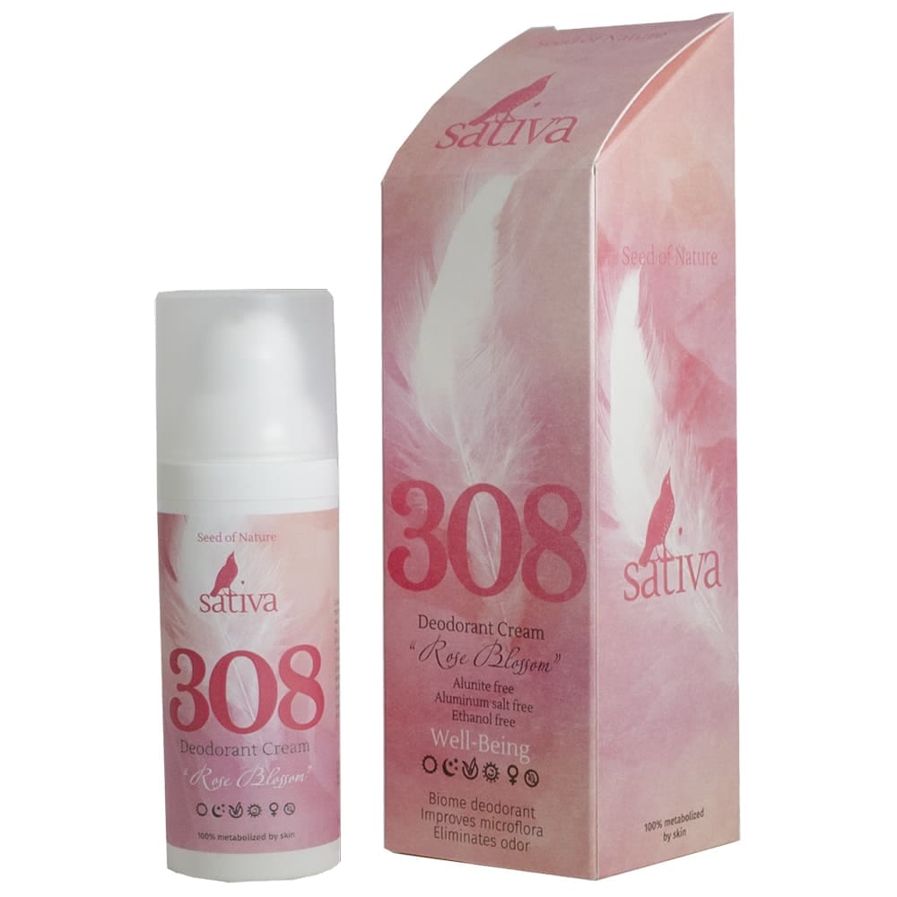 Крем-дезодорант №308 «Дыхание розы» Deodorant Cream №308, 50мл