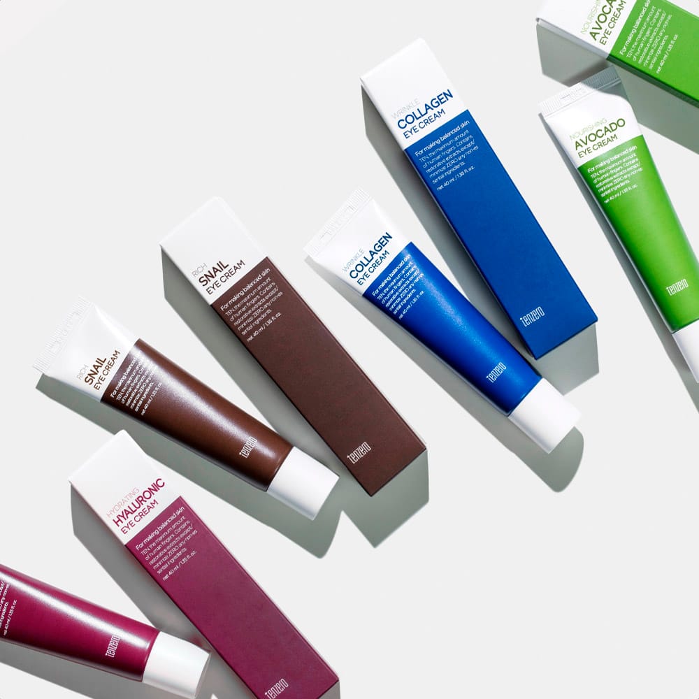 Разглаживающий, увлажняющий крем для кожи вокруг глаз против морщин Tenzero Wrinkle Collagen Eye Cream 2X, 40 мл - фото 5