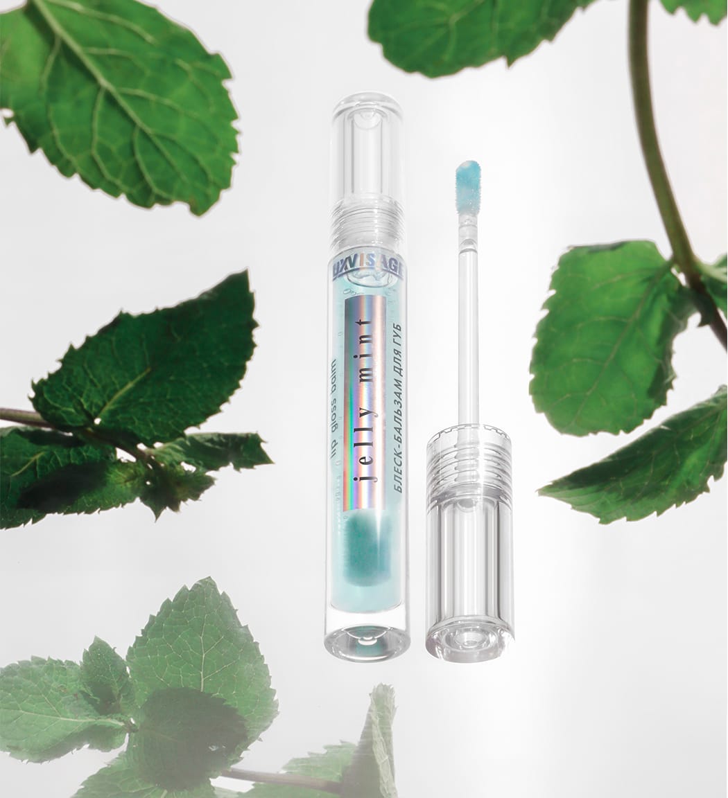 Блеск-бальзам для губ охлаждающий эффект Luxvisage Jelly Mint, 2,9 г - фото 4
