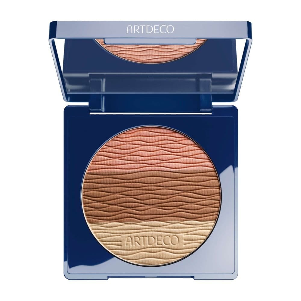 Трехцветная бронзирующая пудра для лица All Seasons Bronzing Powder, 13,5 гр - фото 2