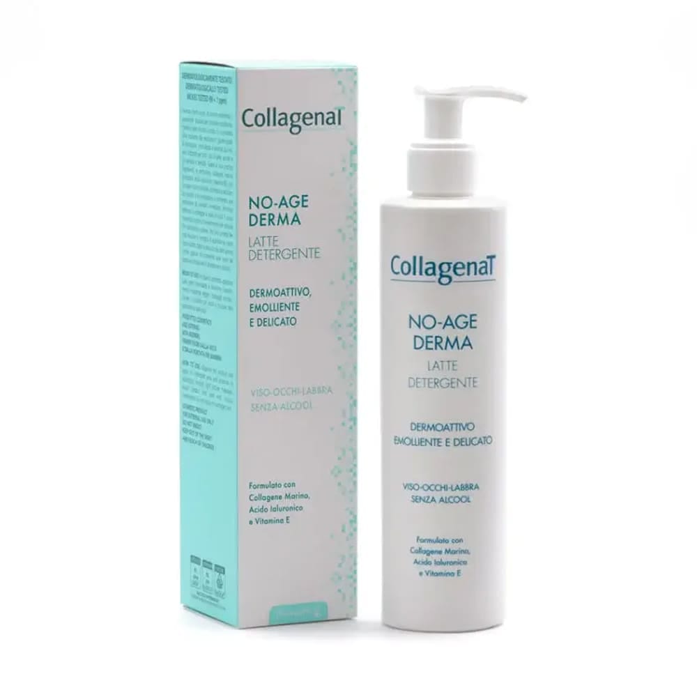 Pharmalife Reserch CollagenaT No-Age Derma Cleansing Milk Молочко очищающее для снятия макияжа с морским коллагеном,гиалуроновой кислотой и витамином Е