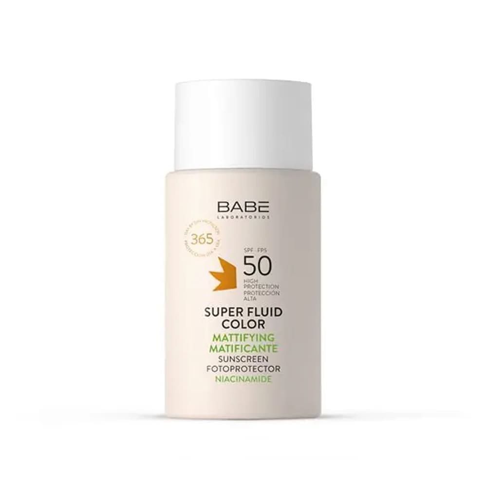 Матирующий тонирующий солнцезащитный суперфлюид для лица Super Fluid SPF 50, 50 мл