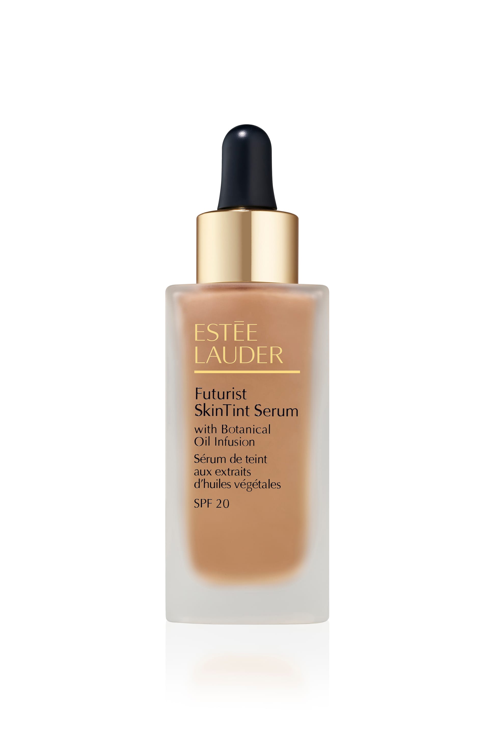 Ухаживающий тональный флюид SPF20 Estee Lauder Futurist SkinTint Serum with Botanical Oil Infusion SPF 20