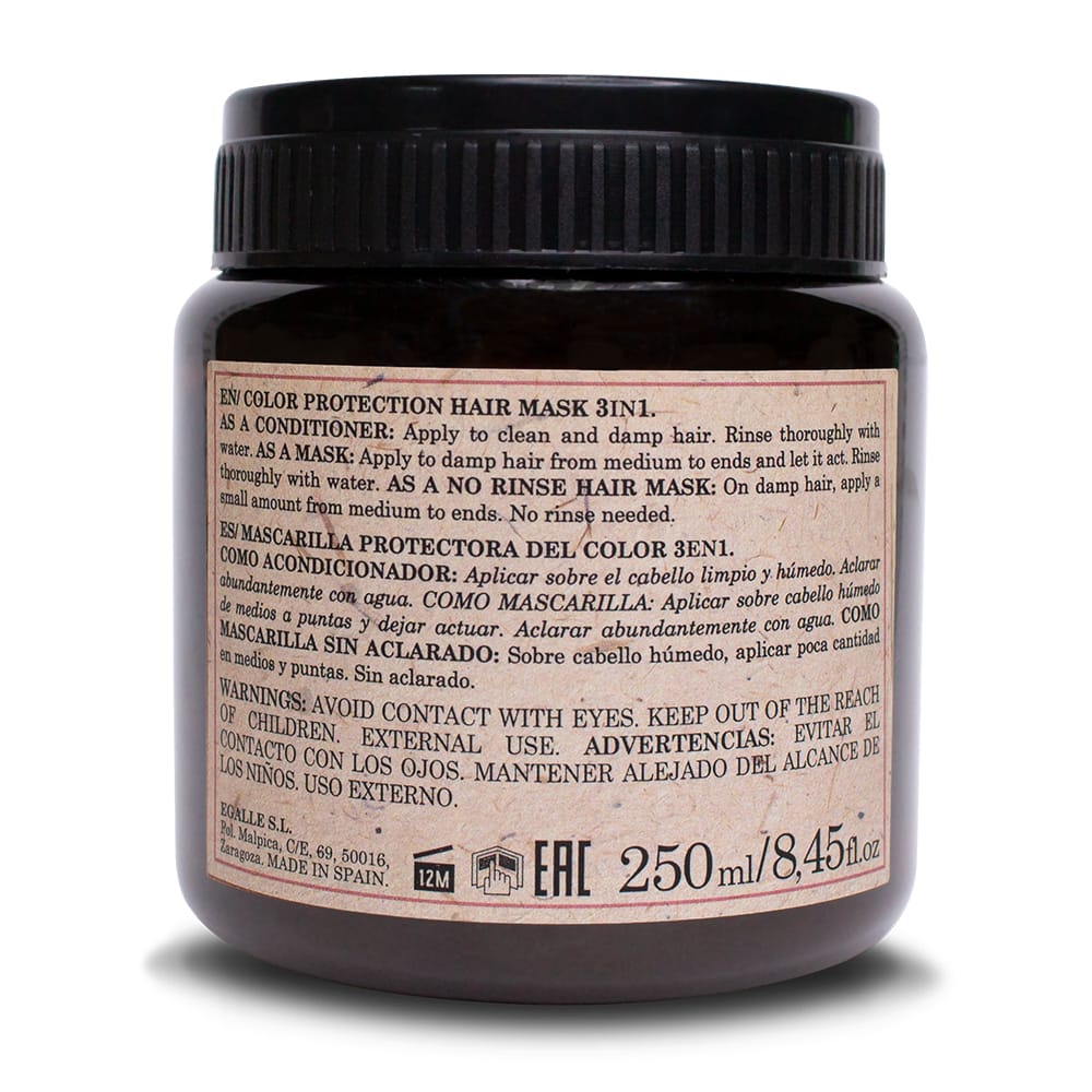 Маска для окрашенных волос для женщин 3 в 1 «защита цвета» Hair Mask 3 in 1 Color Protect, 250 мл - фото 2
