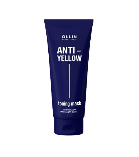 Ollin Anti-Yellow Тонирующая маска для волос, 250 мл