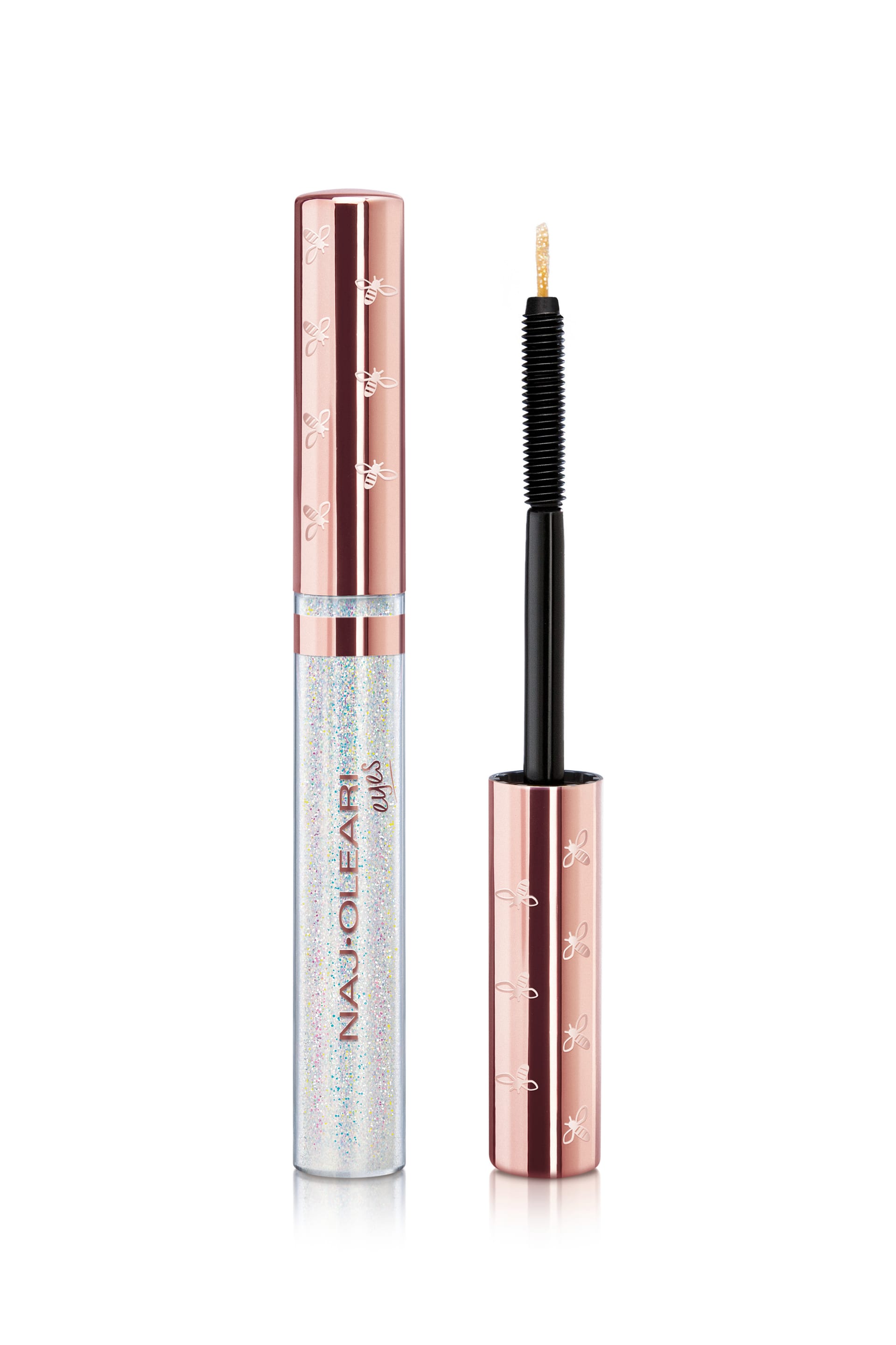 Средство 2 в 1: подводка для глаз и тушь для ресниц Naj-Oleari Sparkling Queen Mascaliner, 4,5 мл