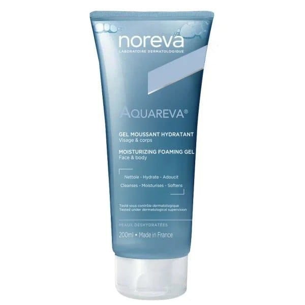 Oчищающий увлажняющий гель для лица и тела Aquareva Moisturizing Foaming Gel