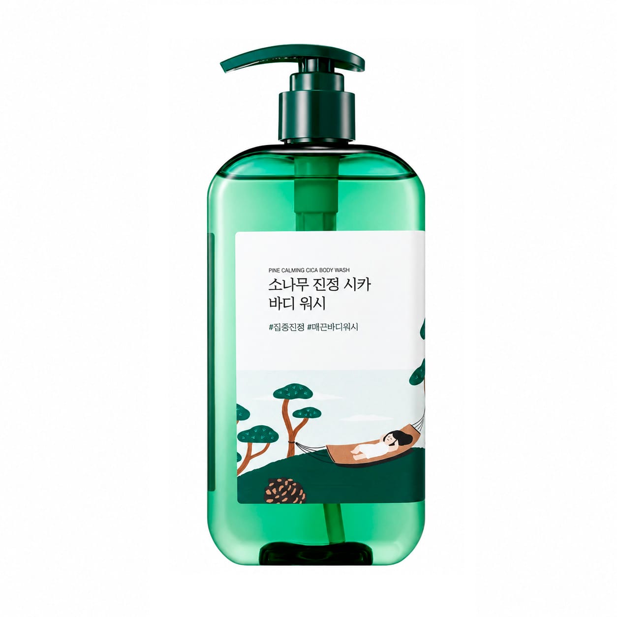Успокаивающий гель для душа Pine Calming Cica Body Wash, 400 мл