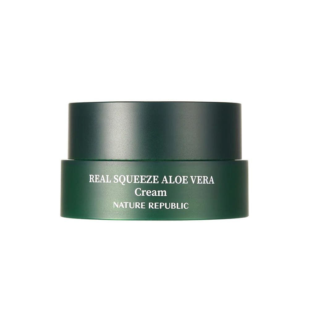 Увлажняющий крем для упругости и гладкости кожи лица Real Squeeze Aloe Vera Cream, 55 мл