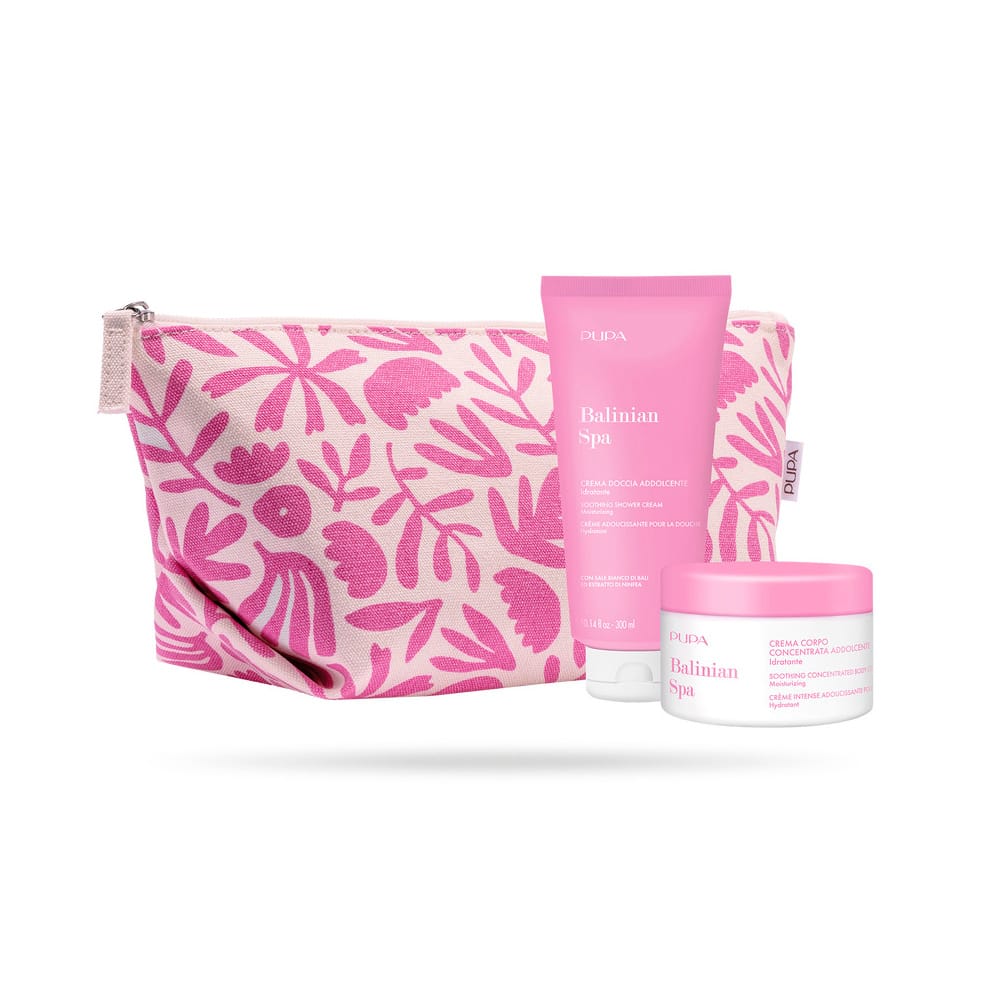 Набор: Увлажняющий смягчающий концентрированный крем для тела Balinian Spa Soothing Concentrated Body Cream, 150 мл и Увлажняющий смягчающий крем для душа Balinian Spa Soothing Shower Cream, 300 мл