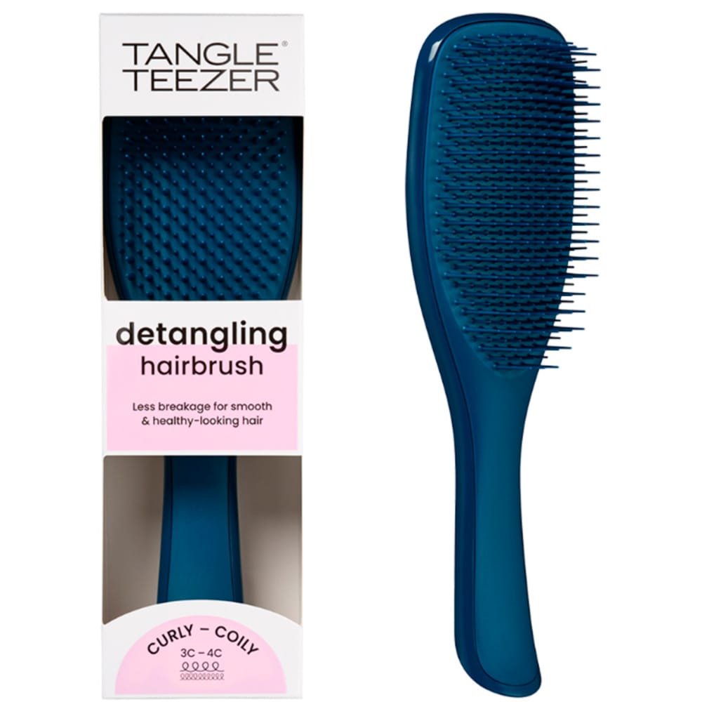 Расческа Tangle Teezer The Ultimate (Wet) Detangler Naturally Curly Galactic Blue - фото 2
