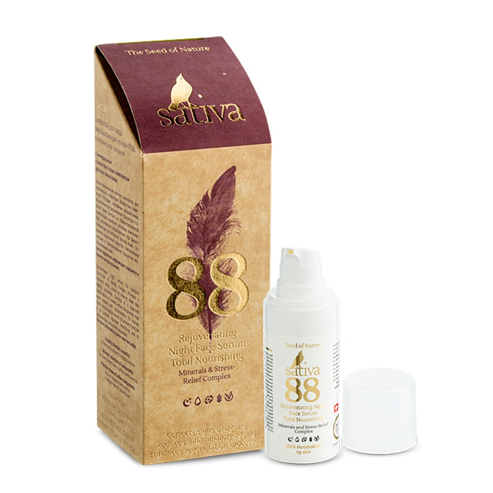 Сыворотка для лица омолаживающая ночная Комплексное питание Rejuvenating Night Face Serum №88, 20 мл