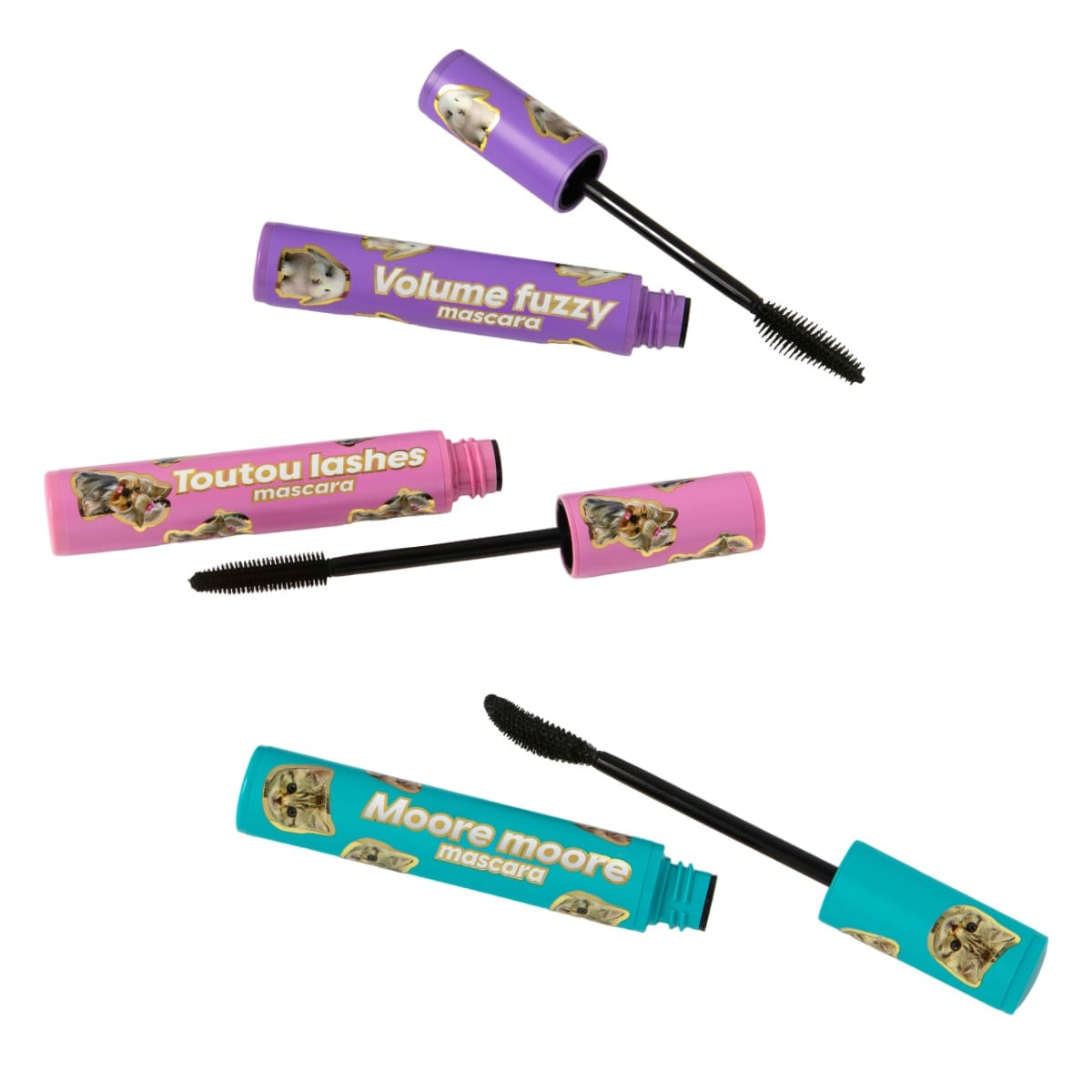 Тушь для ресниц c эффектом разделения и удлинения Toutou Lashes, тон 01- черный, 9 мл - фото 6