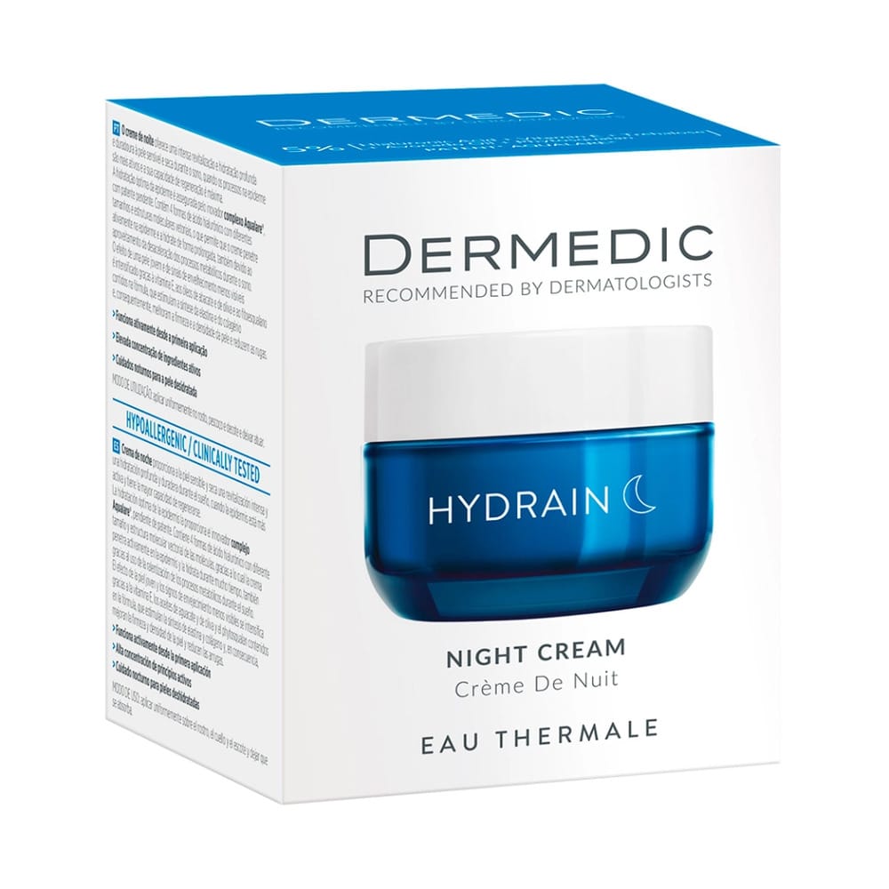 Крем на ночь Dermedic Hydrain Hialuro, 50 мл - фото 6