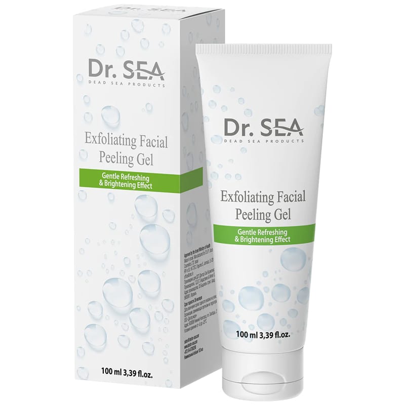 Отшелушивающая пилинг-скатка для лица Exfoliating Facial Peeling Gel, 100 мл