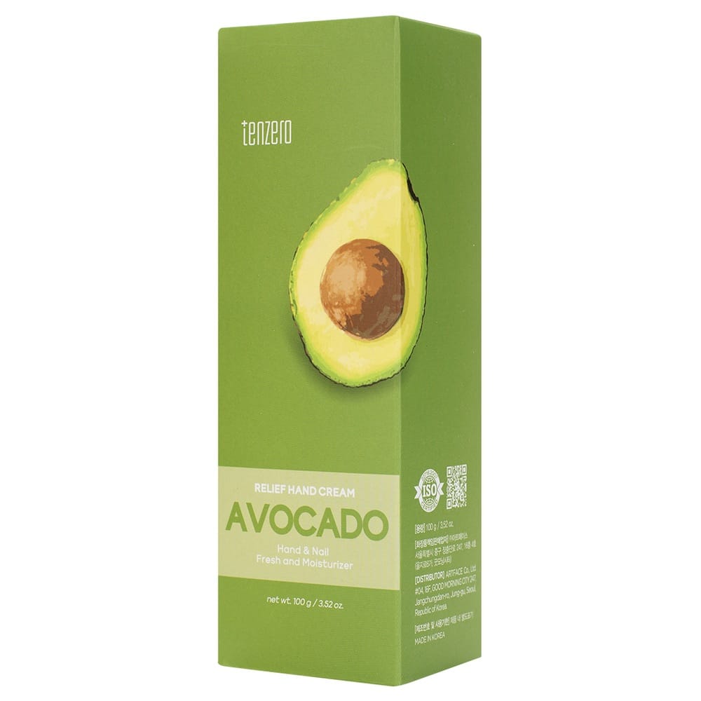 Крем для рук и ногтей увлажняющий Tenzero Relief Hand Cream Avocado, 100 г - фото 3