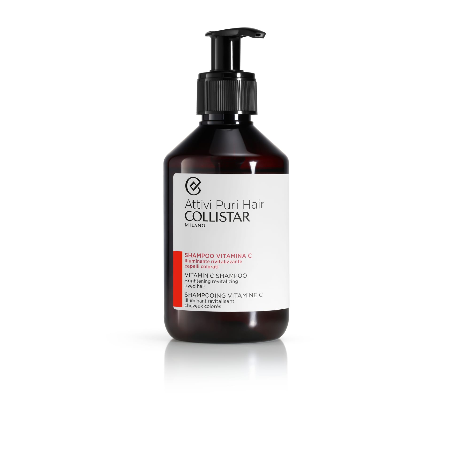Восстанавливающий шампунь для окрашенных волос с витамином С Attivi Puri Hair/Vitamin C Shampoo, 250 мл